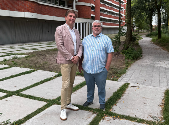 Jeroen Baert en Louis Bosmans
